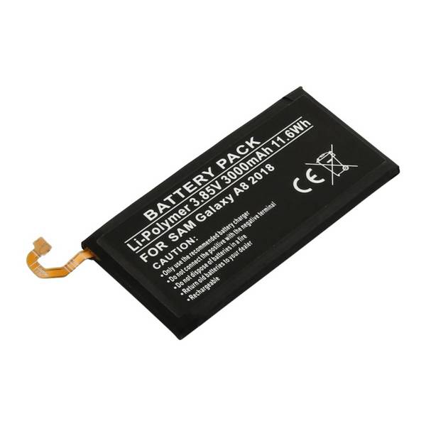 Batterie de Remplacement pour Galaxy A8 2018 3,85V 3000mAh Li-Polymer