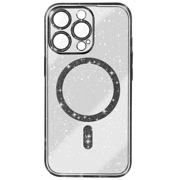 Coque MagSafe pour iPhone 15 Pro Silicone Pailleté