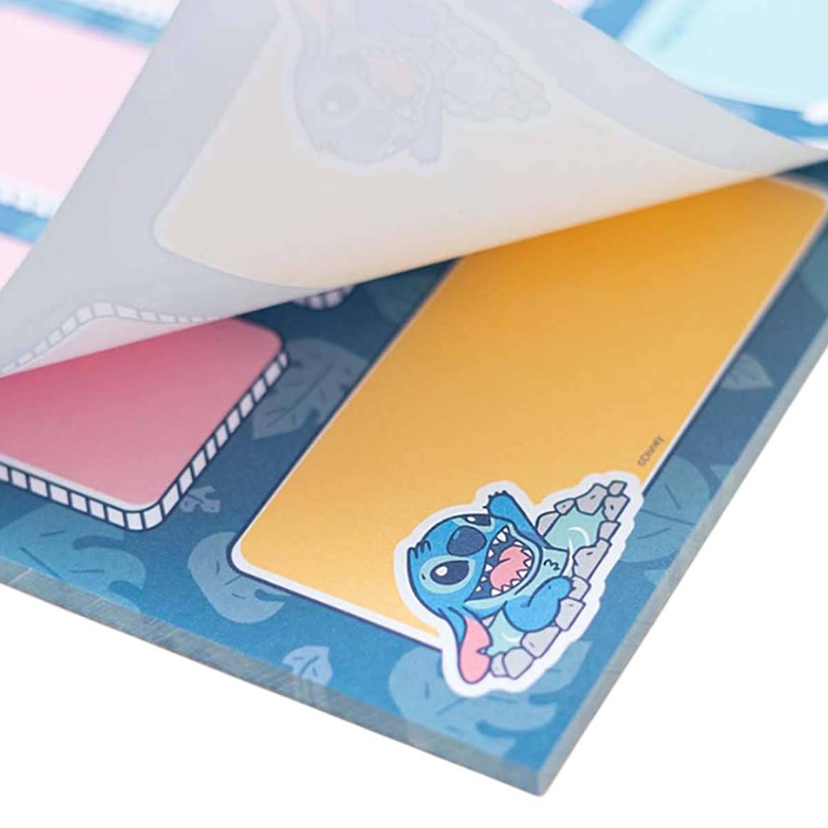 Agenda Hebdomadaire A4 54 Pages Détachable Décoré Stitch-1
