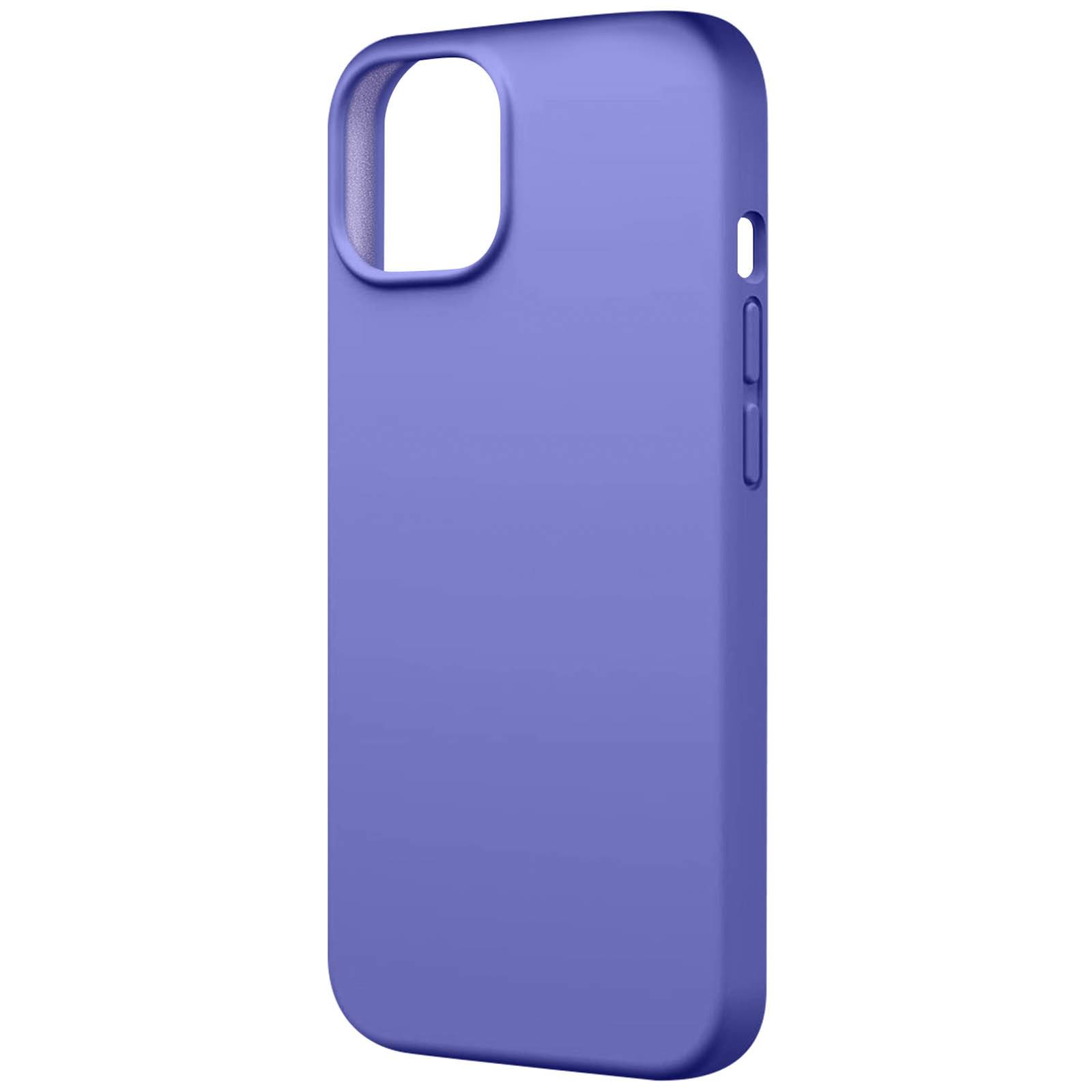 Coque pour iPhone 15 Plus Silicone Premium Semi rigide Mate Douce-1