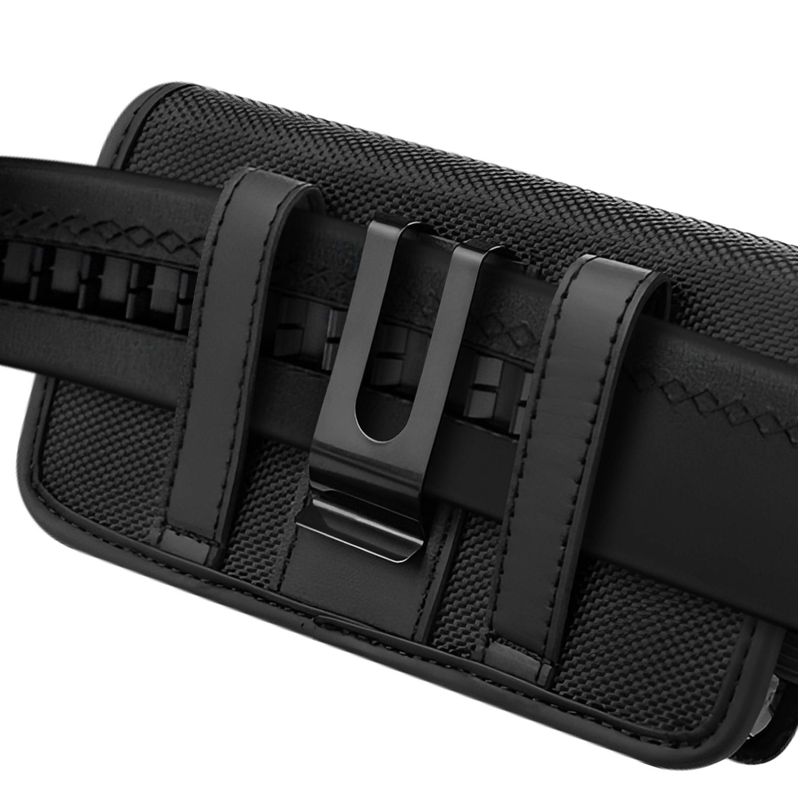 Étui Ceinture Taille XXL Tissu Oxford Clip Solide et Rabat à Scratch-3