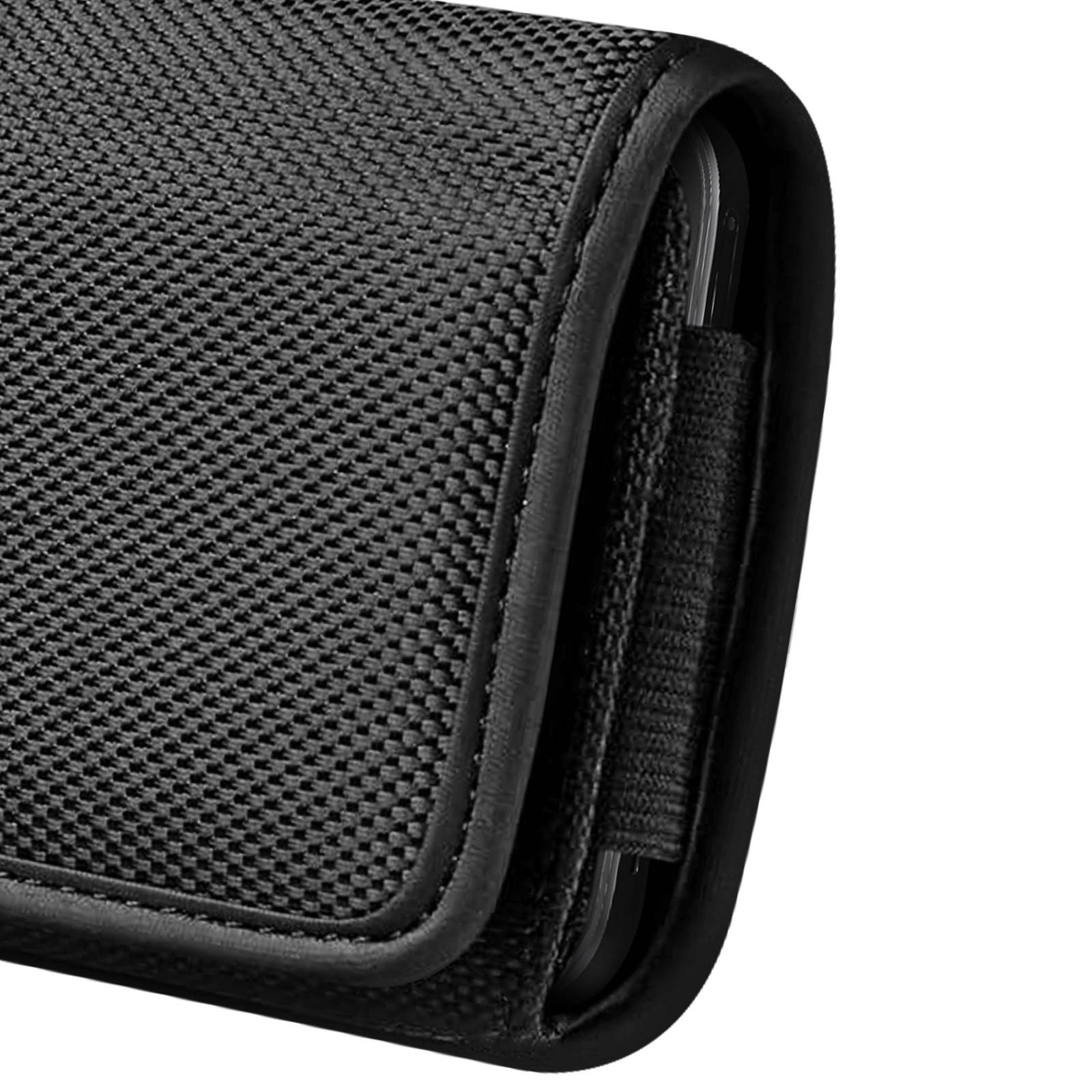 Étui Ceinture Taille XXL Tissu Oxford Clip Solide et Rabat à Scratch-4