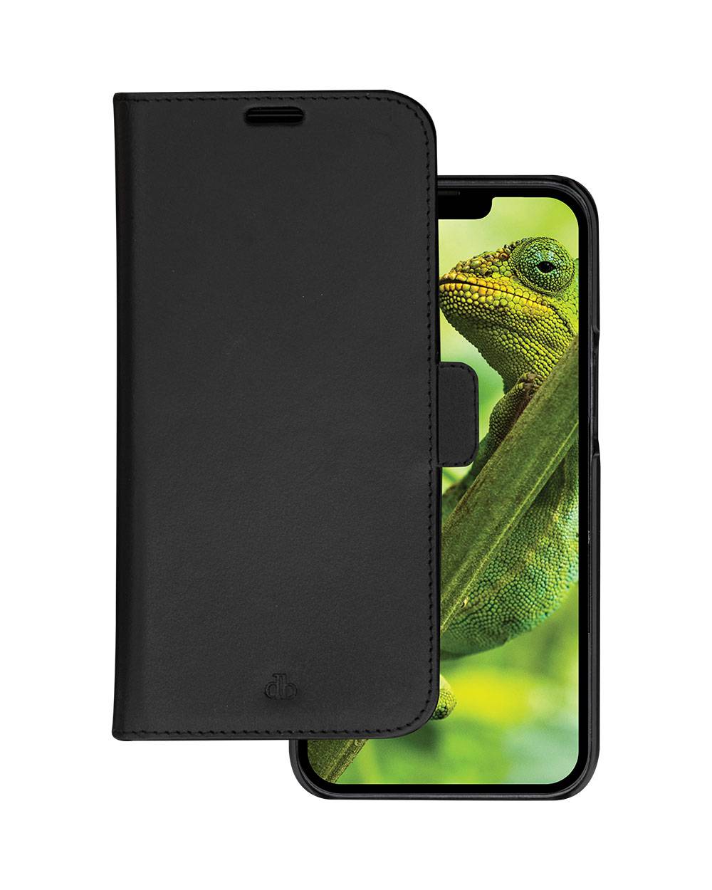 Étui pour iPhone 14 Plus Folio 2 en 1 Modèle Lynge en Cuir avec Porte-Cartes-0