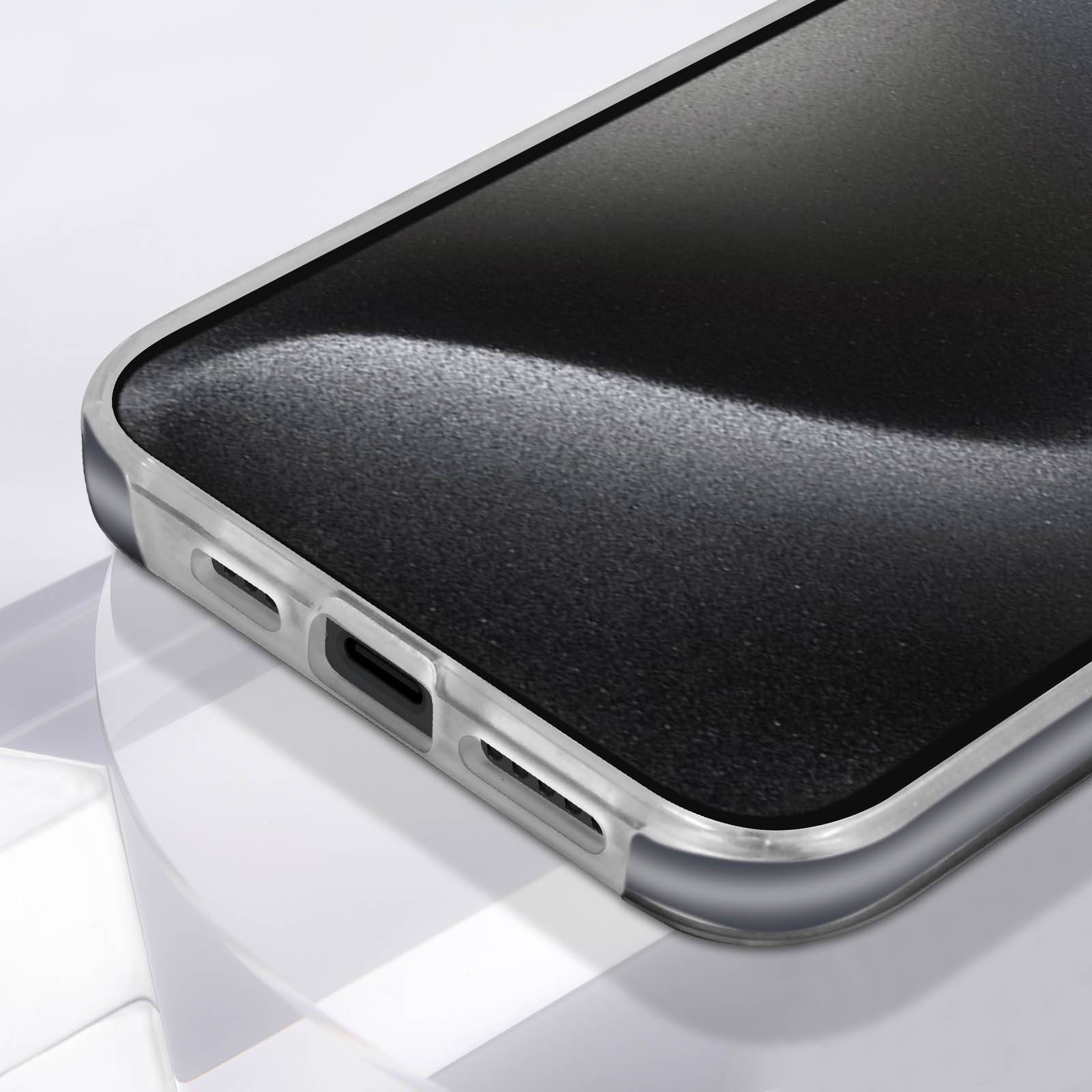 Coque Intégrale pour iPhone 15 Pro Max Arrière Rigide et Avant Souple-4