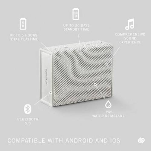 Enceinte Bluetooth 5.0 IPX5 Sydney Portable et Légère avec Câble de Charge-1