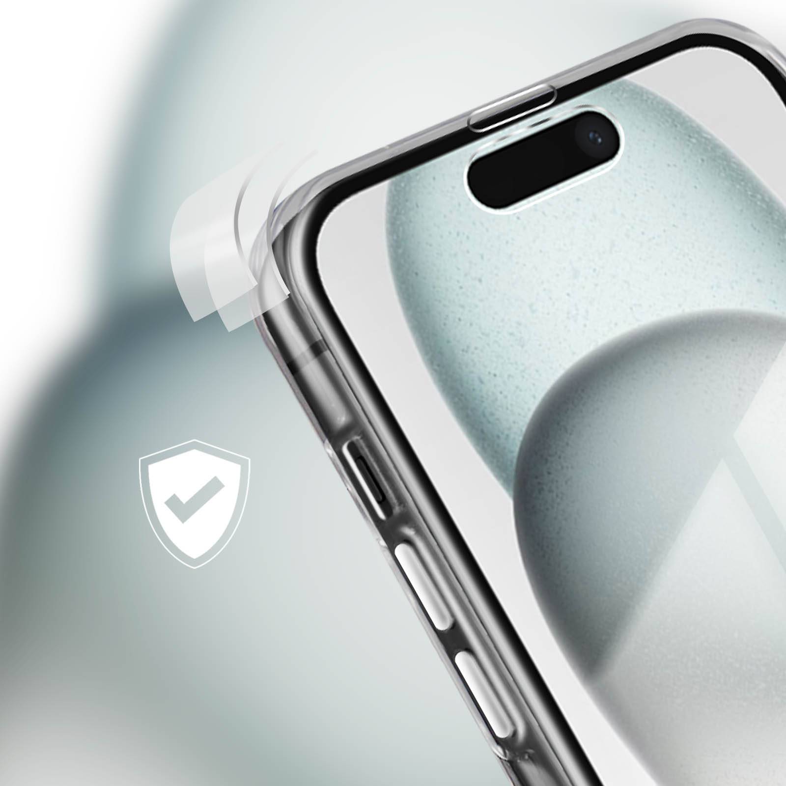 Coque Intégrale pour iPhone 15 Plus Protection Dos et Écran-2