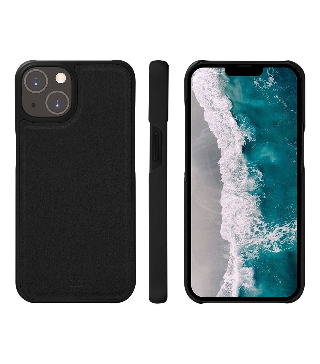 Étui pour iPhone 14 Folio 2 en 1 Modèle Stockholm en Cuir avec Porte-Cartes-3