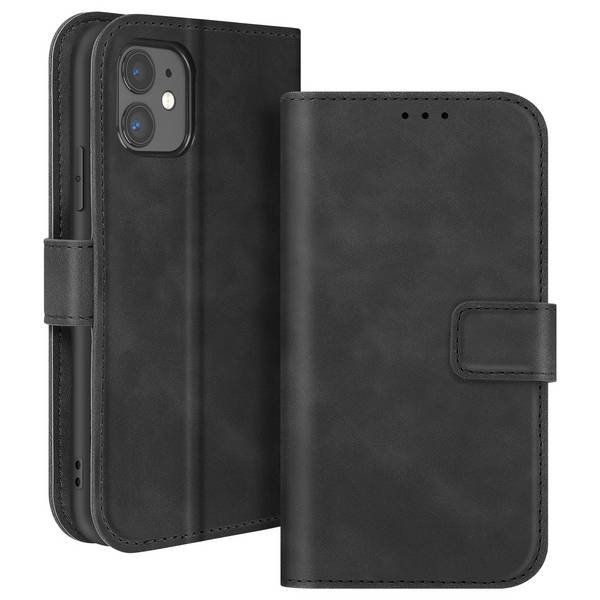 Étui pour iPhone 11 Portefeuille Clapet Support Vidéo