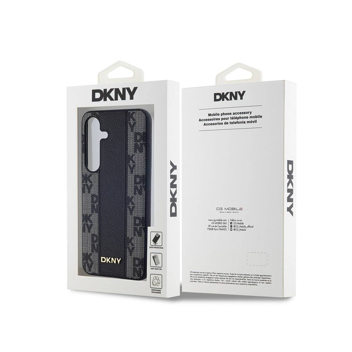 Coque Protection pour Galaxy S24 MagSafe Motif Damier-4