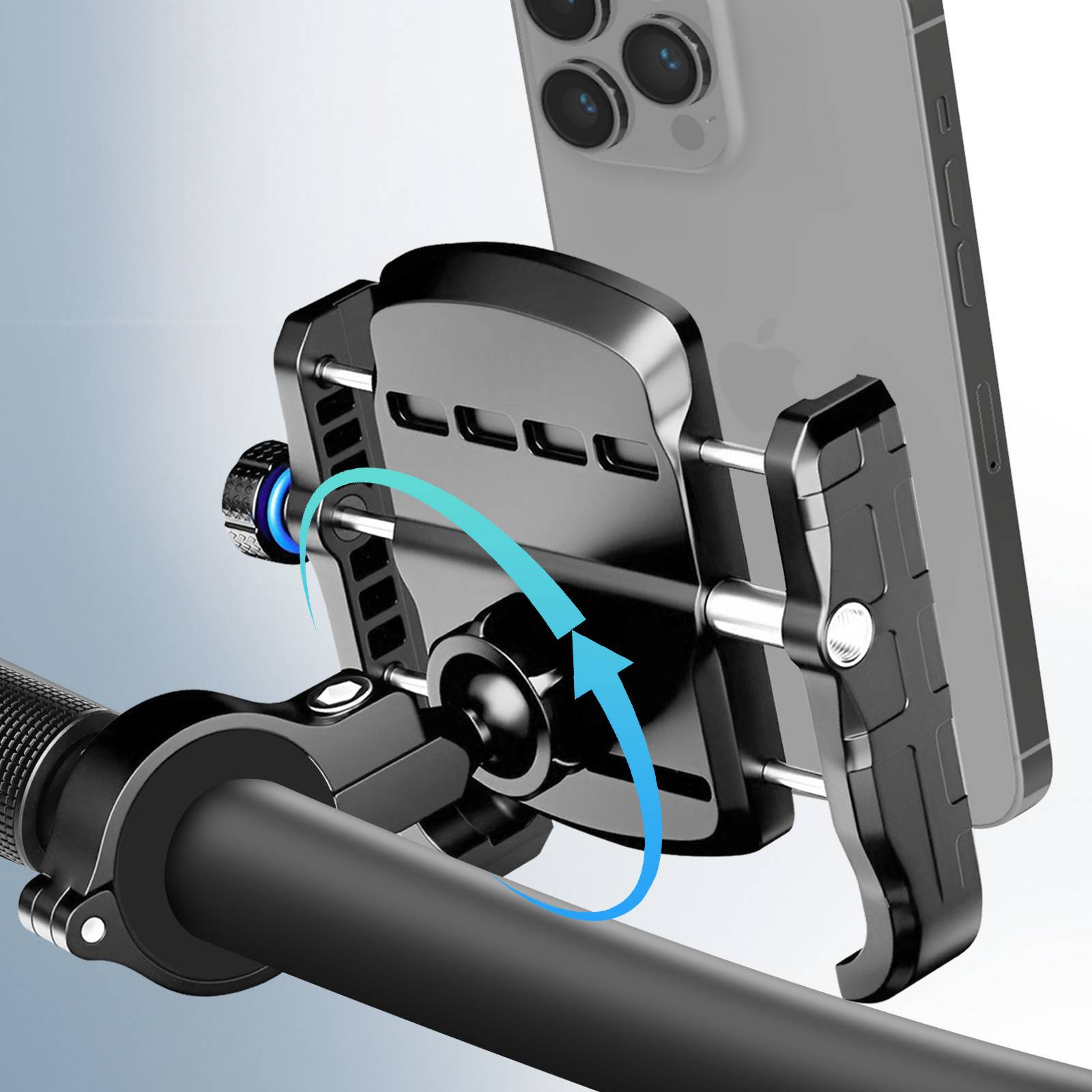 Support Smartphone Vélo 3mk ajustable Noir-2