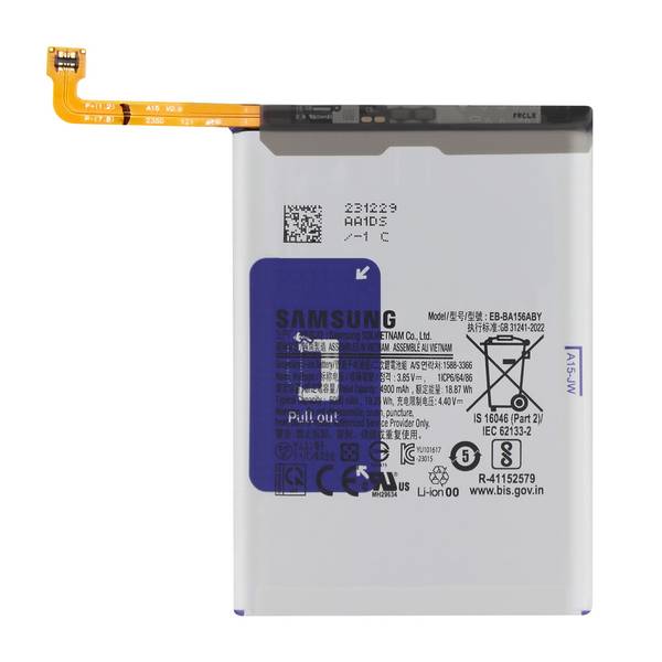 Batterie Interne pour Samsung Galaxy A15 5000mAh Original EB-BA156ABY