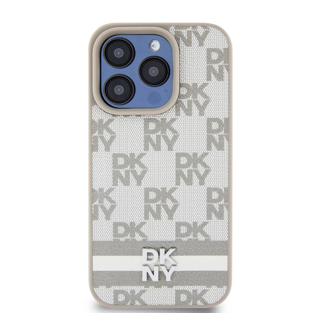 Coque pour iPhone 13 Pro Élégante avec Motifs à Carreaux et à Rayures-2