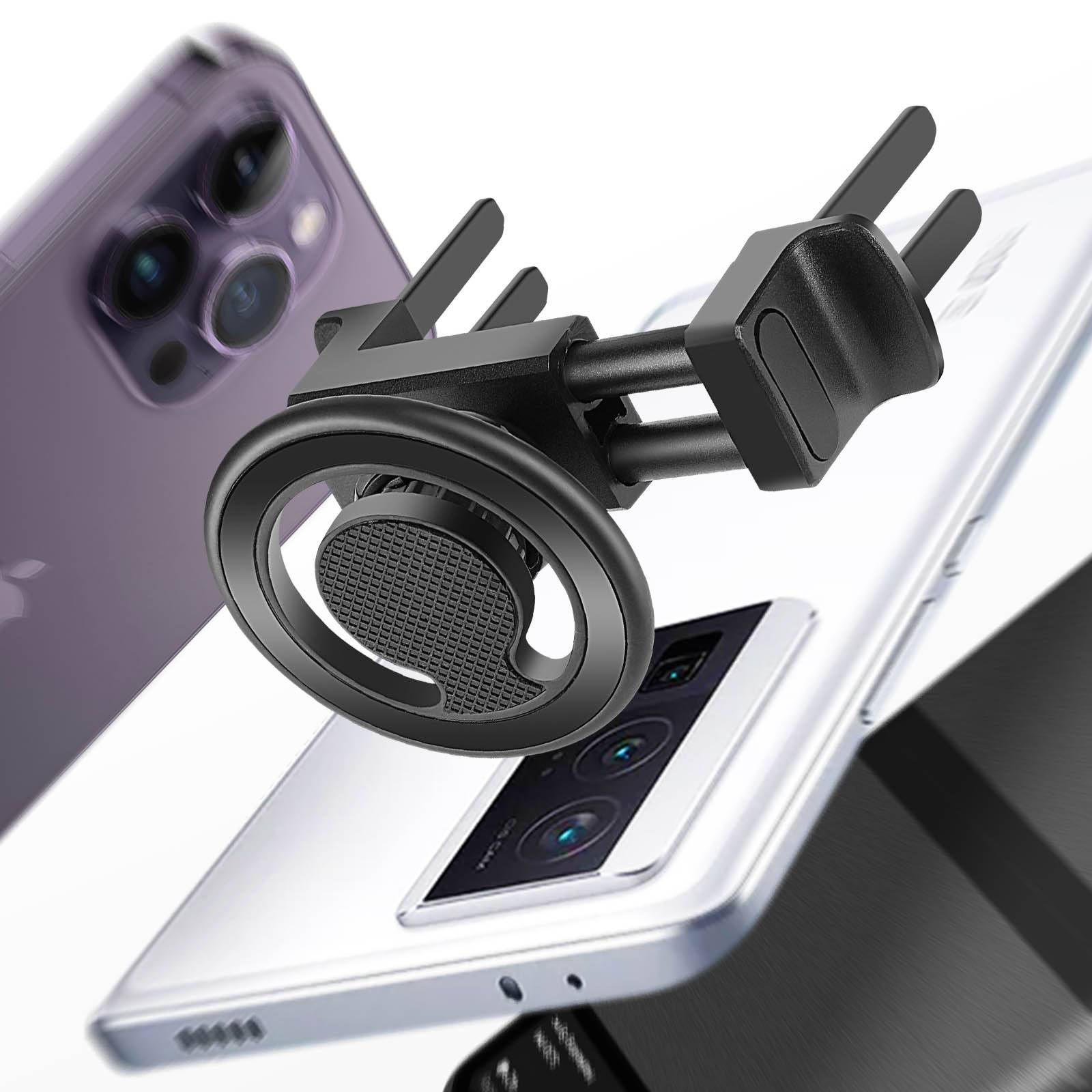 Support Voiture MagSafe pour Smartphone, Grille Aération ronde-4