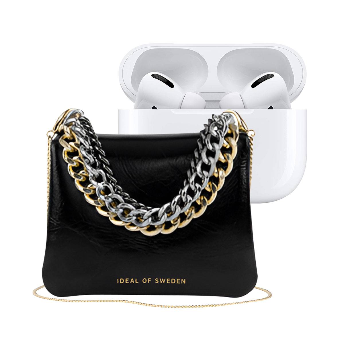 Mini Sac pour AirPods Toute Génération Modèle Edge avec Bandoulière Amovible-0