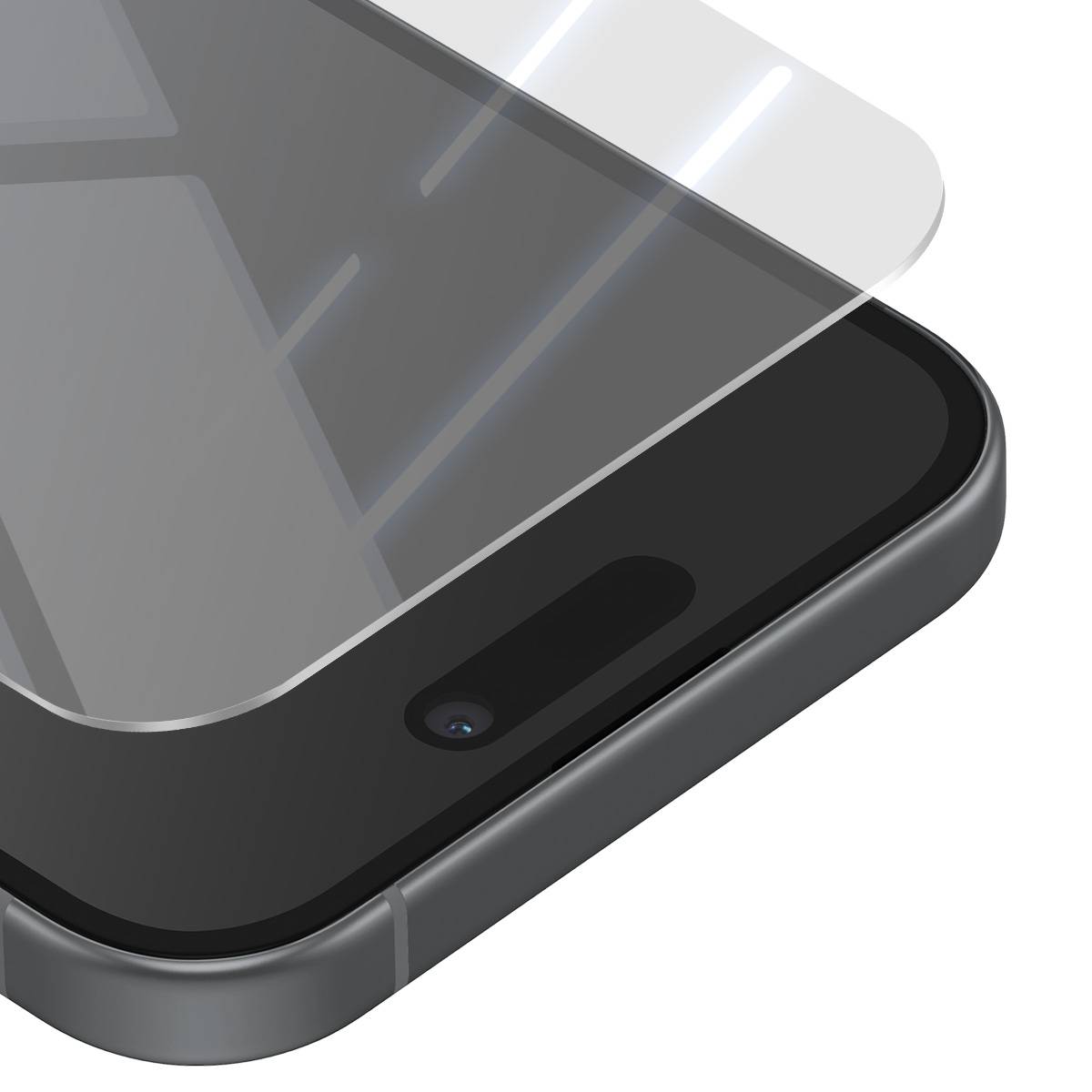 Protection d'Écran pour Apple iPhone 16/ iPhone 15 en Verre Trempé Ultra-fin-3