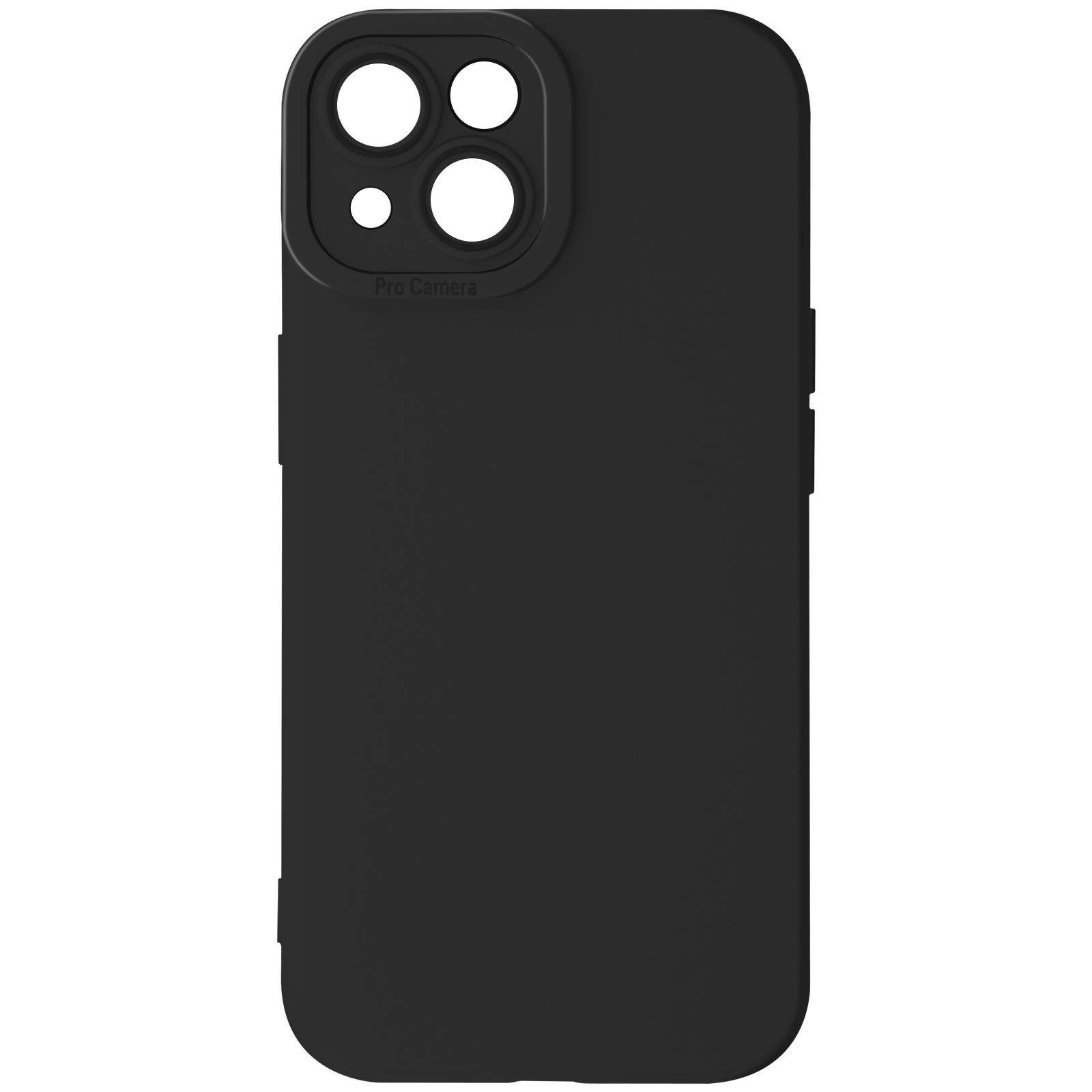 Coque pour iPhone 13 Silicone Mat Protection Caméra-0