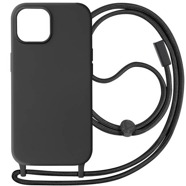 Coque Cordon pour iPhone 15 Lanière Tour du Cou 80cm série Corda