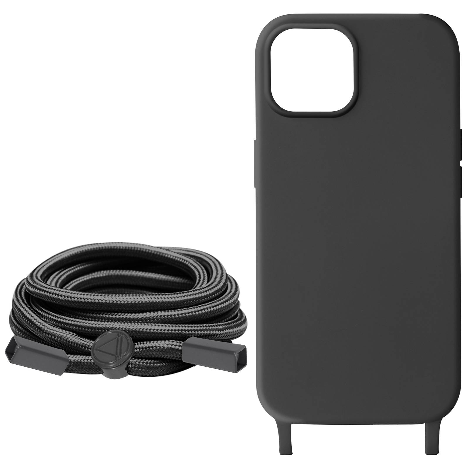 Coque Cordon pour iPhone 15 Lanière Tour du Cou 80cm série Corda-1