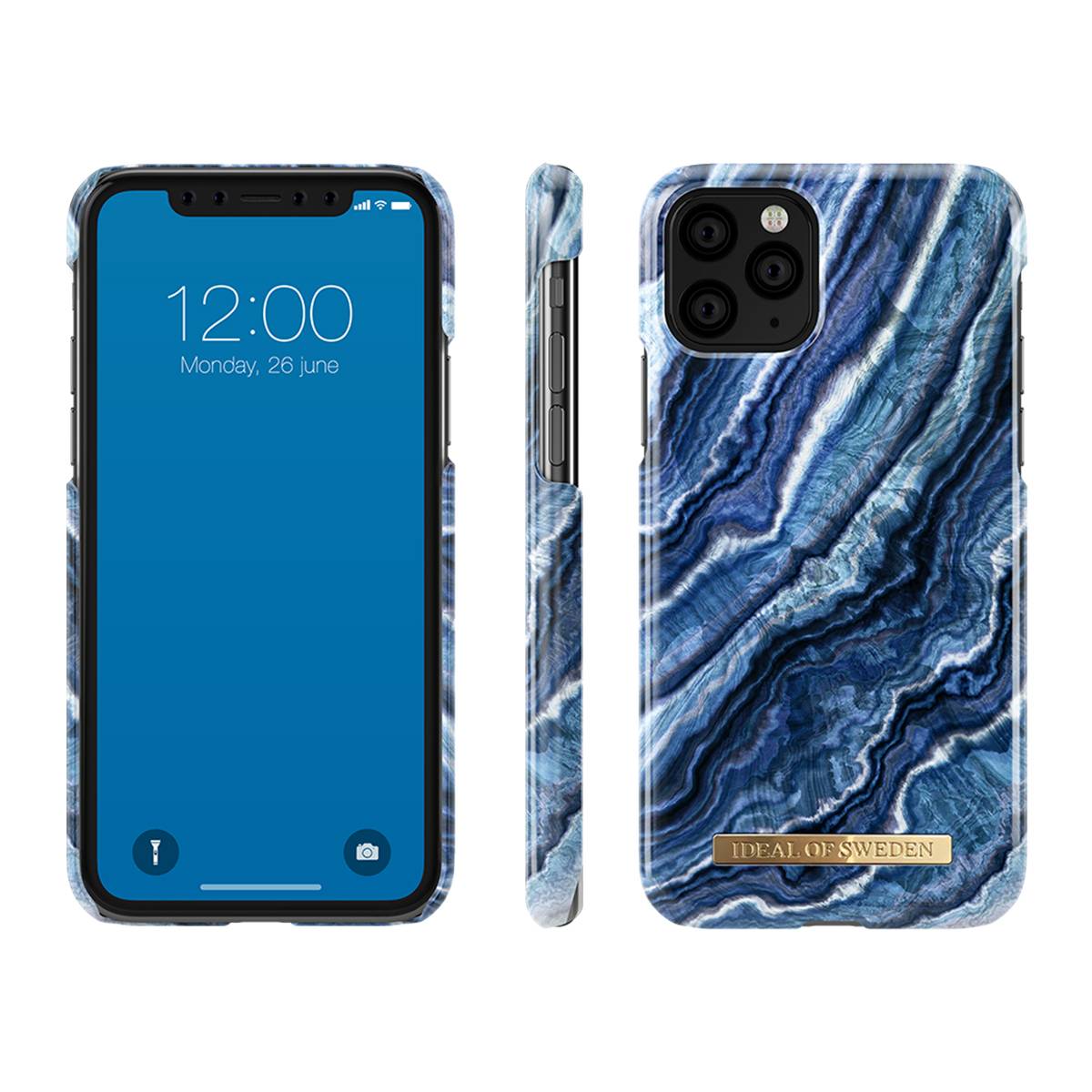 Coque pour iPhone 11 Motif Tourbillon Océanique-3