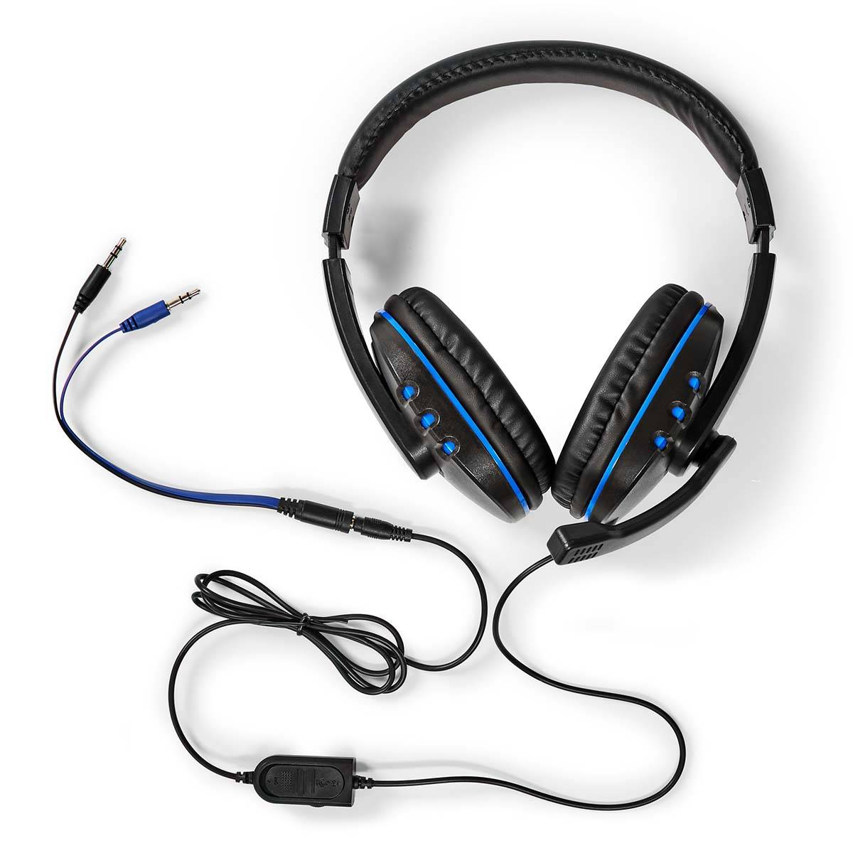 Pack Gaming 5-en-1 QWERTY avec Clavier, Souris et Casque Rétroéclairé LED-4