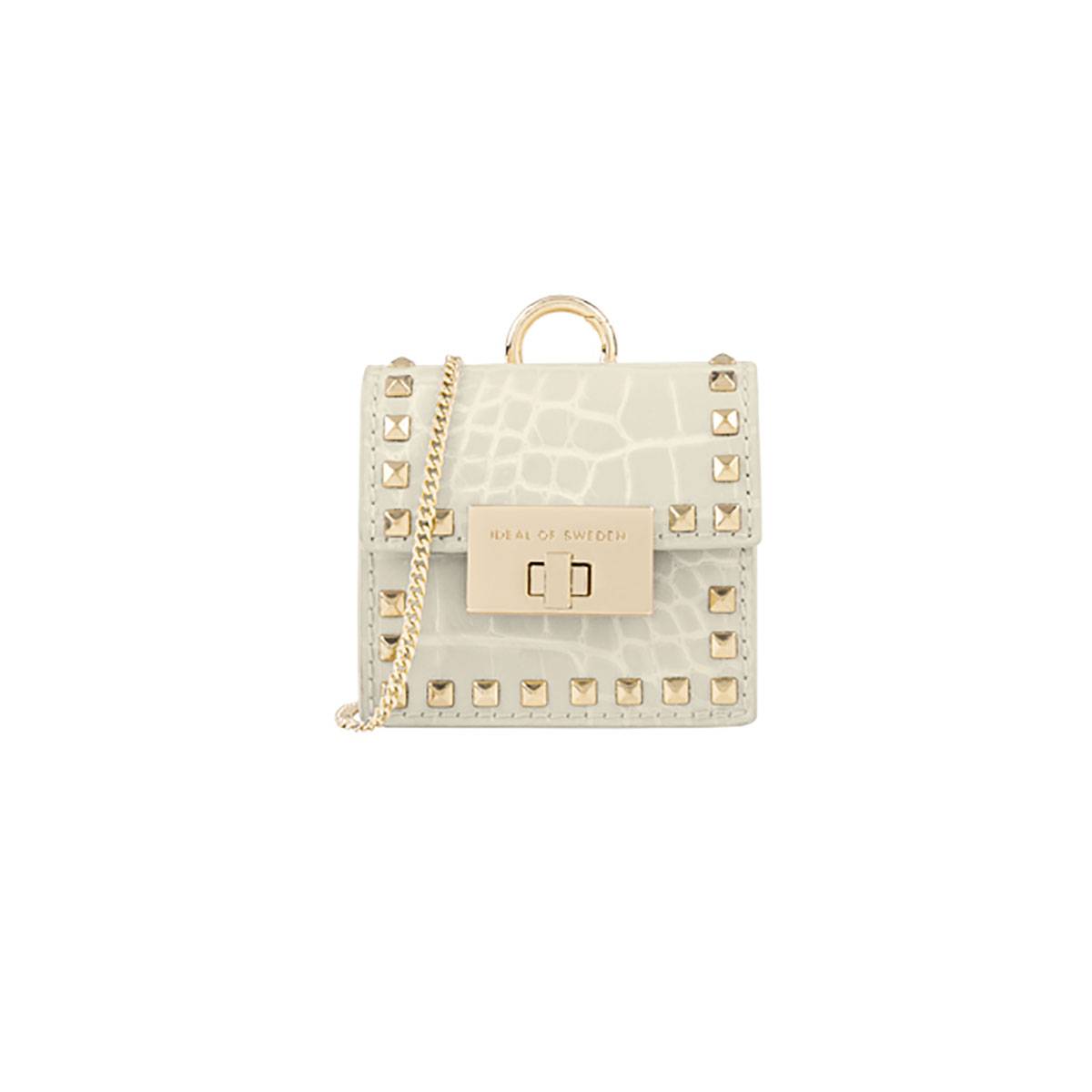 Mini Sac pour AirPods Toute Génération Modèle Zoe avec Bandoulière et Mousqueton-1