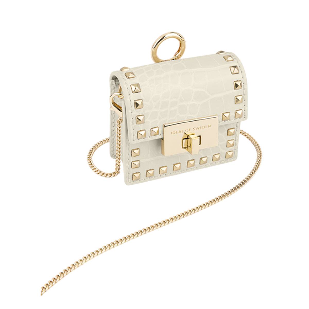 Mini Sac pour AirPods Toute Génération Modèle Zoe avec Bandoulière et Mousqueton-2