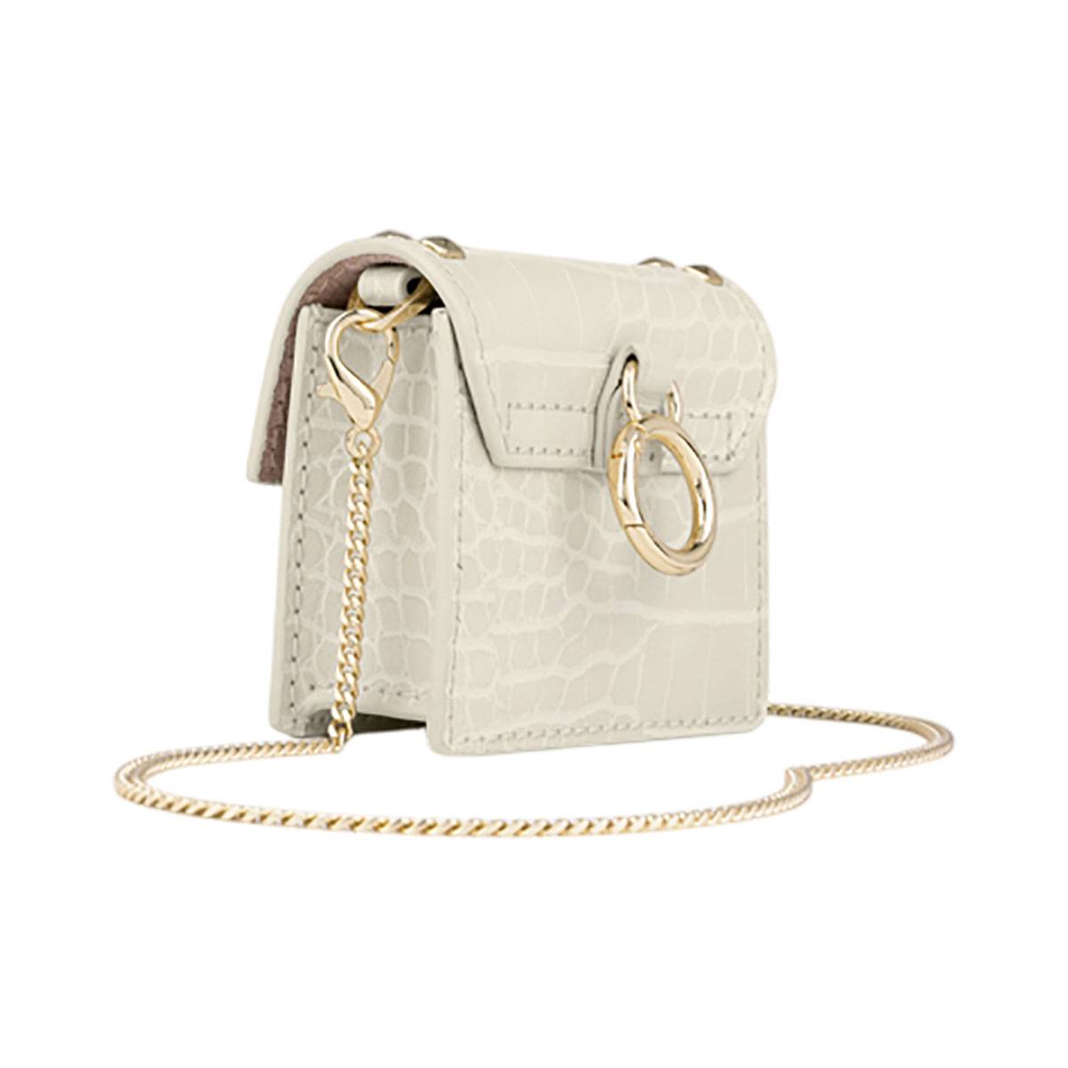 Mini Sac pour AirPods Toute Génération Modèle Zoe avec Bandoulière et Mousqueton-3