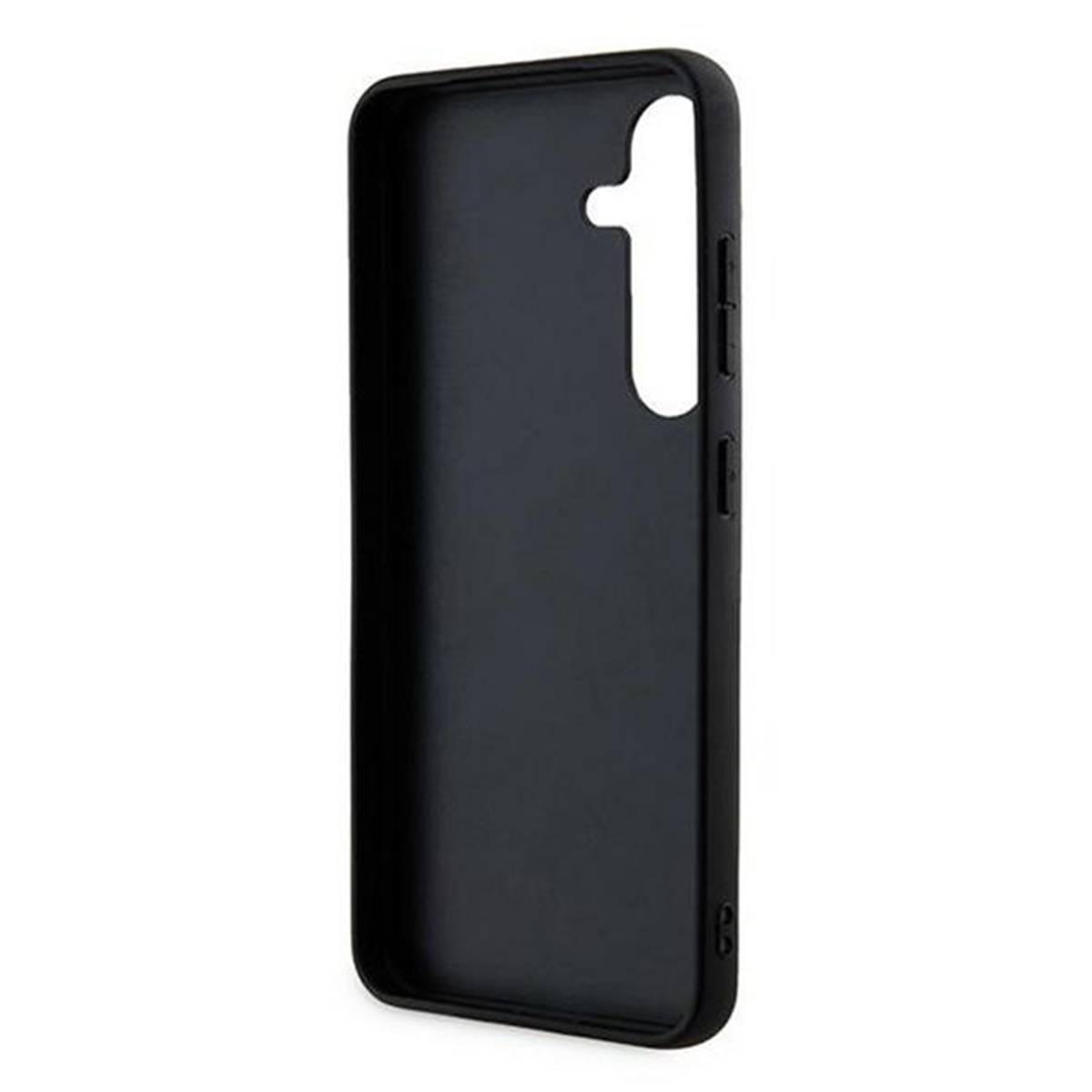 Coque pour Galaxy S24 Effet Saffiano avec Motif 4G et Logo en Métal-4