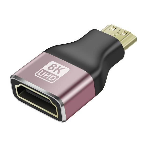 Adaptateur Vidéo 8K UHD HDMI Femelle vers Mini HDMI Mâle