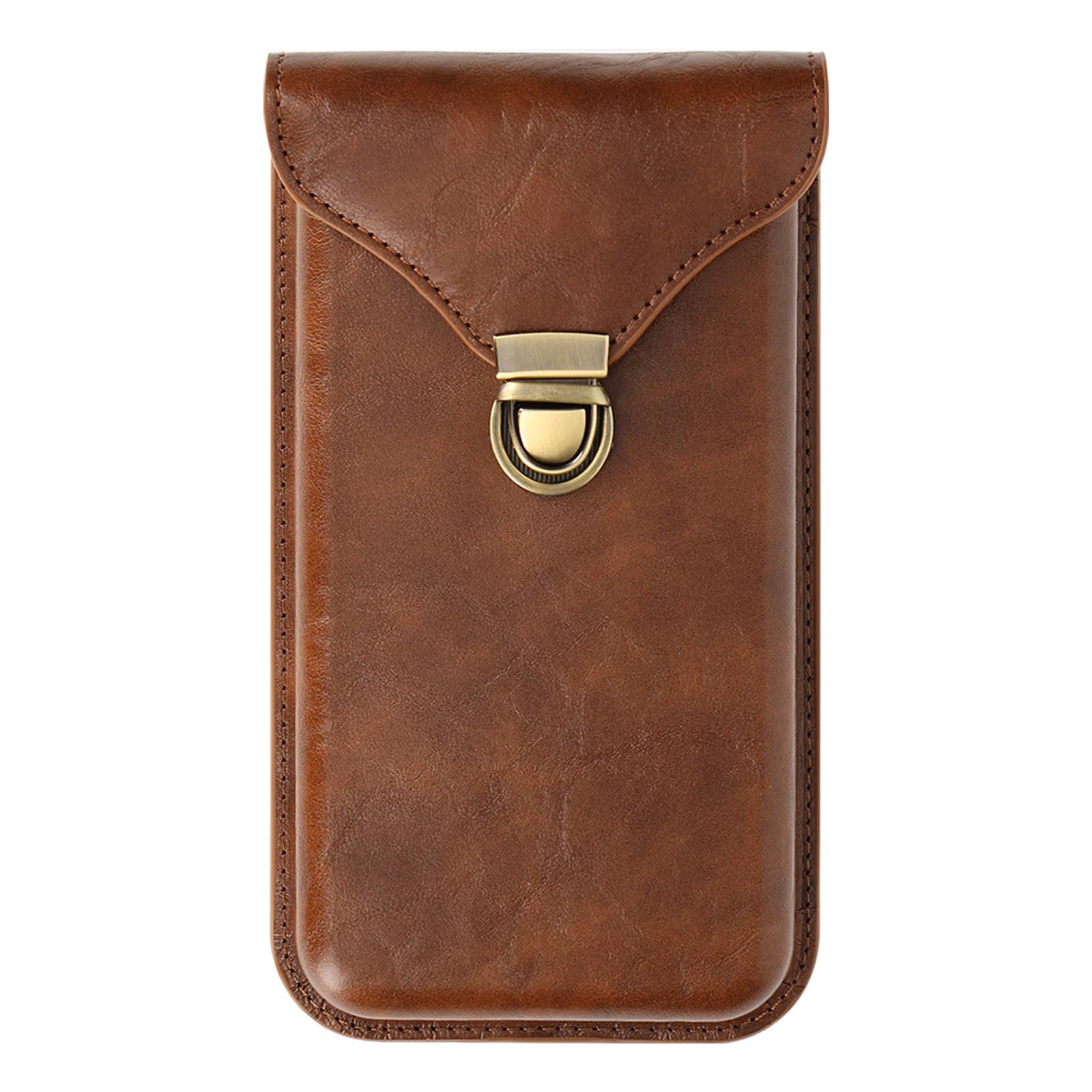 Étui Ceinture Vertical pour Smartphone 6.7 pouces Porte carte Clip-0