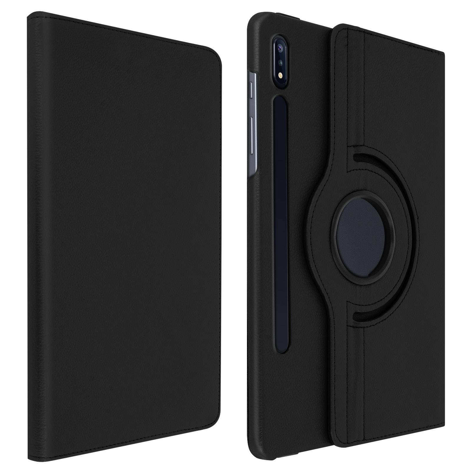 Étui pour Samsung Galaxy Tab S7 11.0 et Tab S8 Fonction Support Rotatif 360°-0