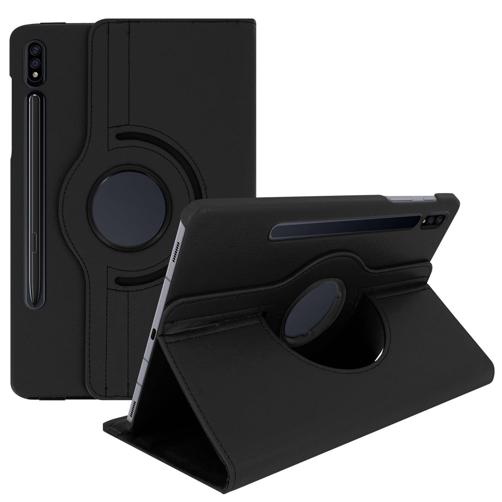 Étui pour Samsung Galaxy Tab S7 11.0 et Tab S8 Fonction Support Rotatif 360°-1