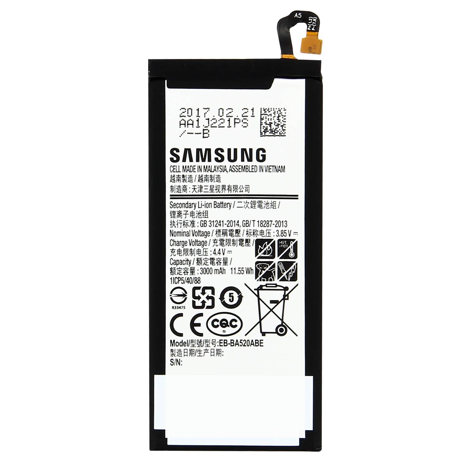Batterie EB-BA520ABE pour Samsung Galaxy A5 2017 / J5 2017 - 3000mAh-0