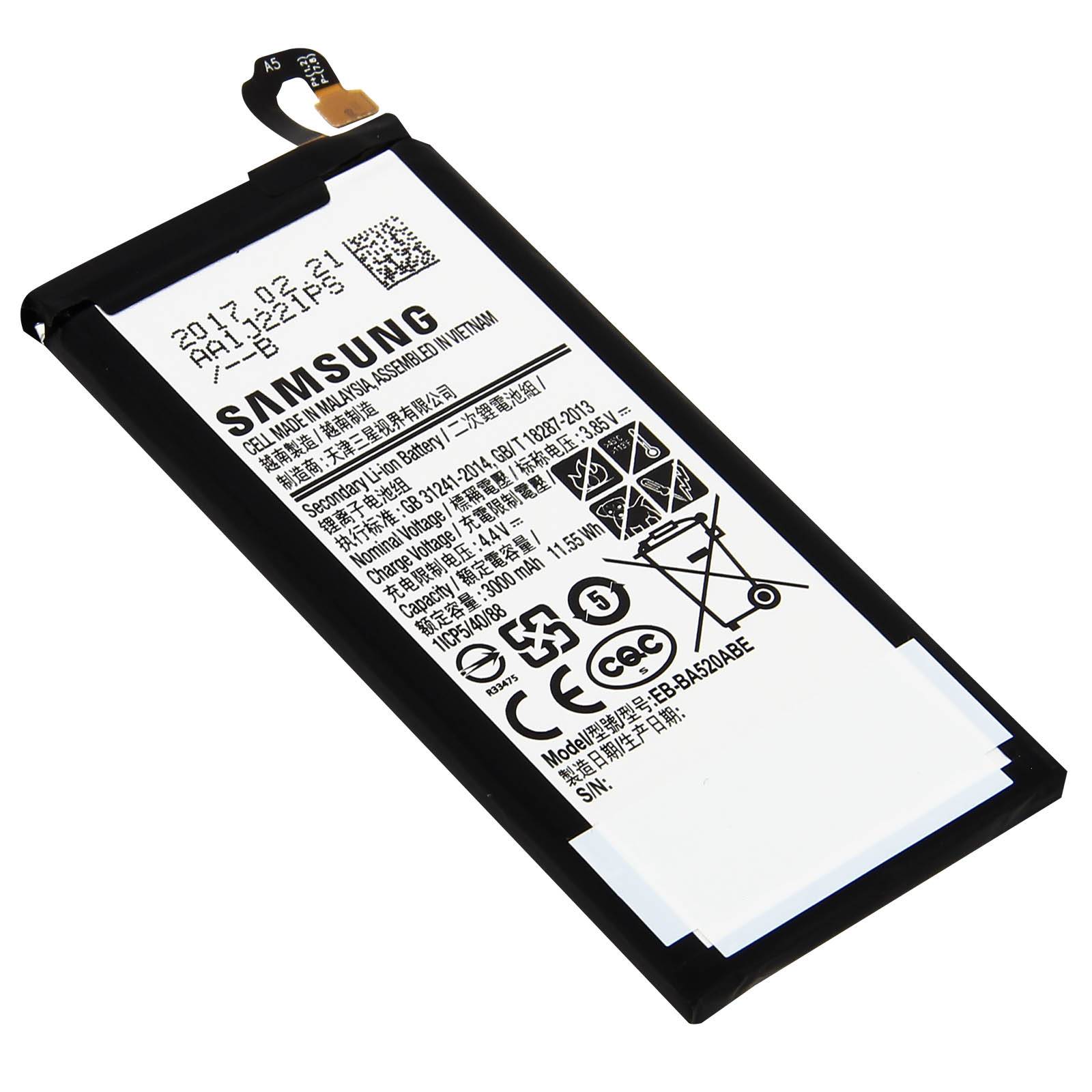 Batterie EB-BA520ABE pour Samsung Galaxy A5 2017 / J5 2017 - 3000mAh-3