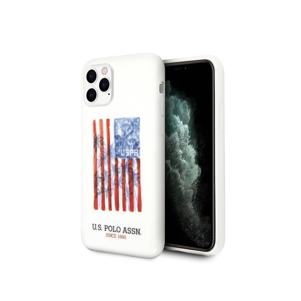 Coque pour Apple iPhone 11 Pro Max Gamme American Flag en TPU-0