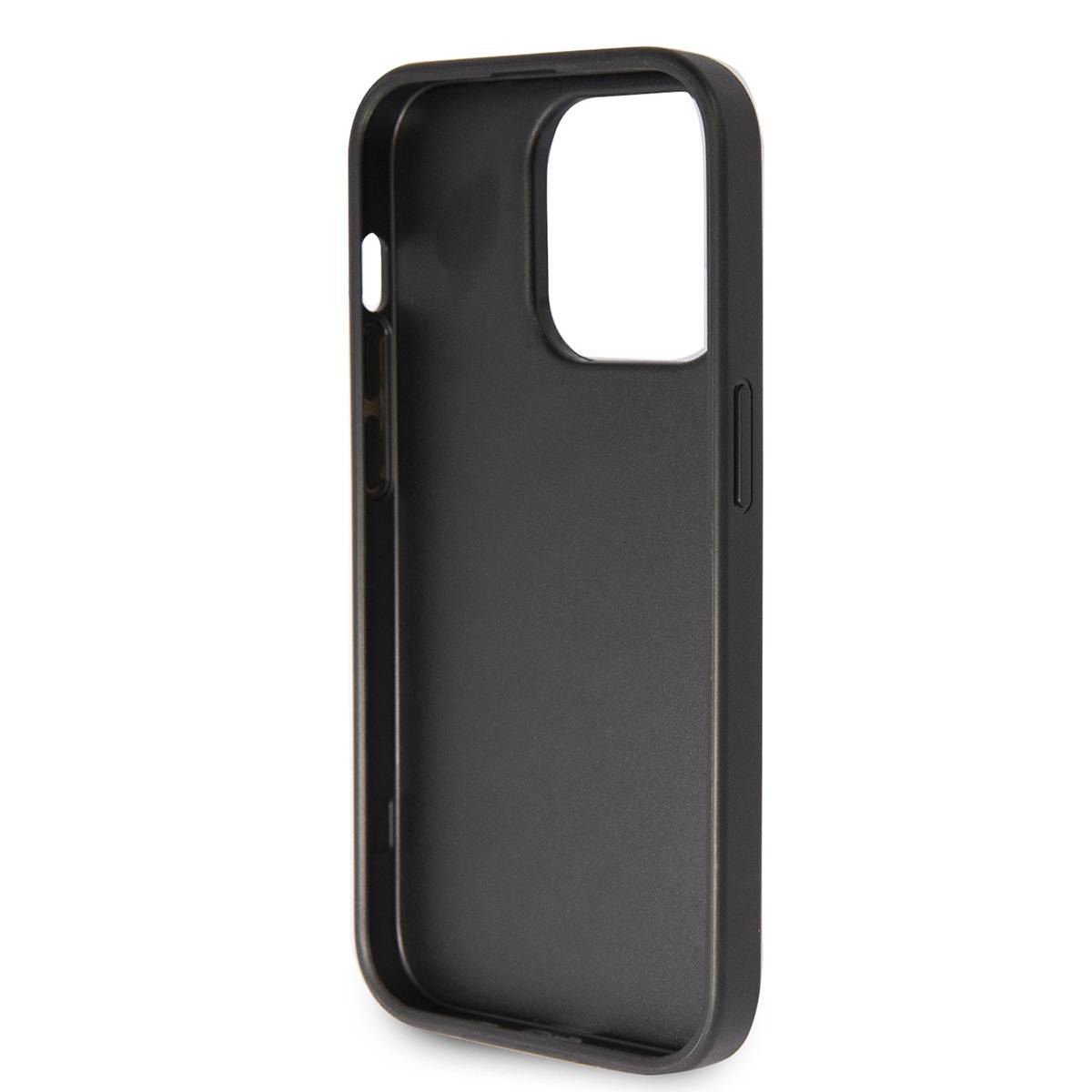 Coque pour iPhone 15 Pro Max Paillettes avec Logo en Métal-3
