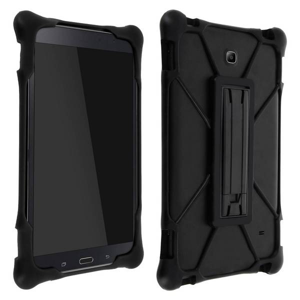 Coque pour Bumper Antichoc Universelle Tablette 7 à 9 pouces - Béquille Support