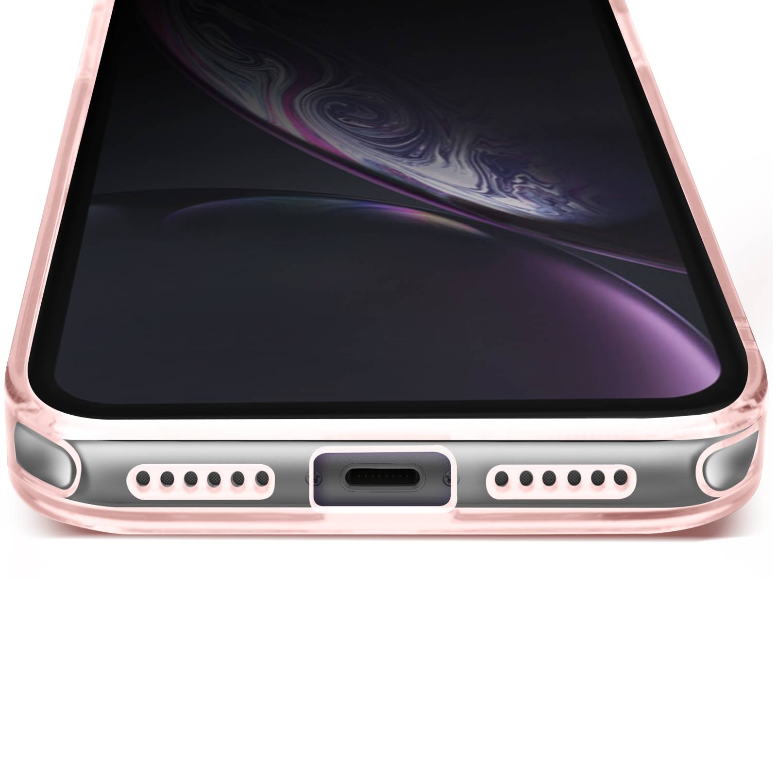Coque MagSafe pour iPhone XR Dos Cristal Color-4