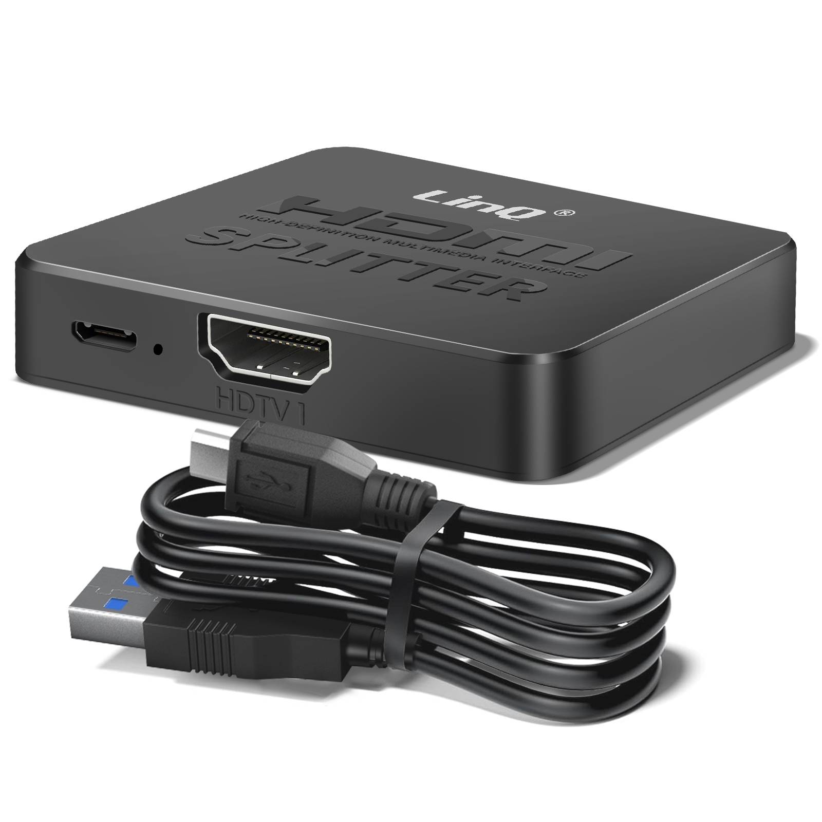 Splitter HDMI 4K Ultra HD sur 2 Écrans Simultanés-4