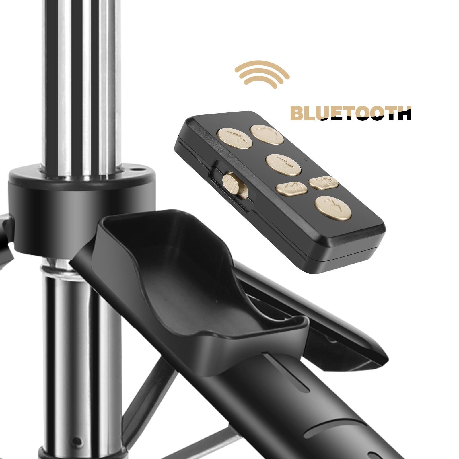 Perche à Selfie Bluetooth Trépied Extensible à 100 cm-2