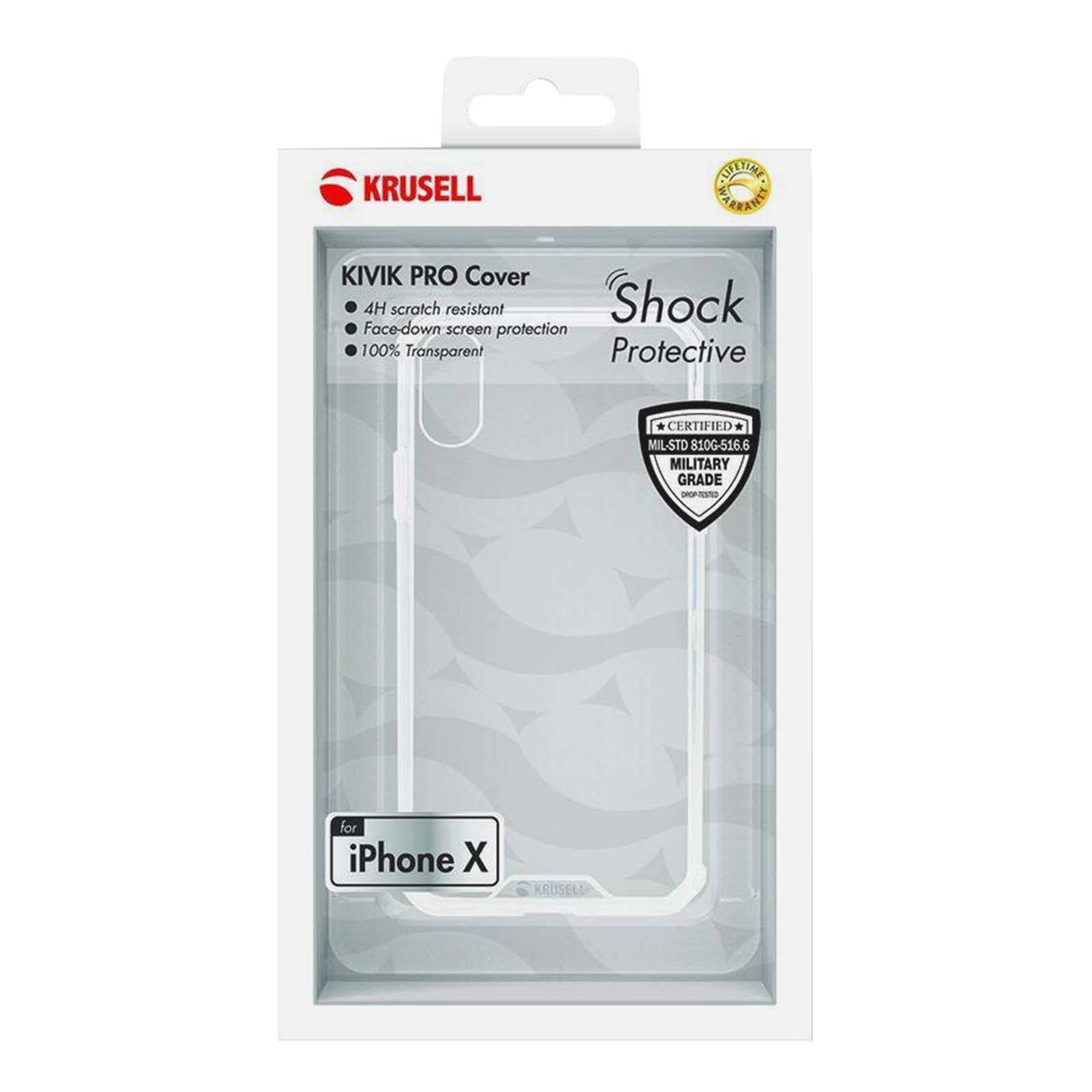 Coque Souple pour iPhone X Modèle Kivik Pro Cover-3