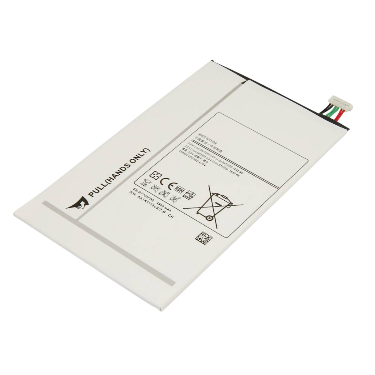 Batterie de Remplacement pour Galaxy Tab S 8.4" / SM-T700 Li-Polymer 4900mAh-0