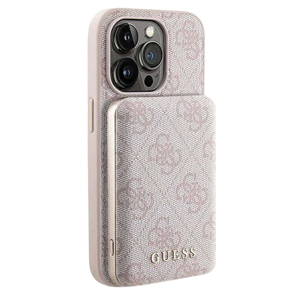Pack Coque pour iPhone 14 Pro MagSafe Saffiano et Powerbank 5000mAh-0