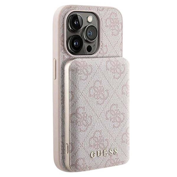 Pack Coque pour iPhone 14 Pro MagSafe Saffiano et Powerbank 5000mAh