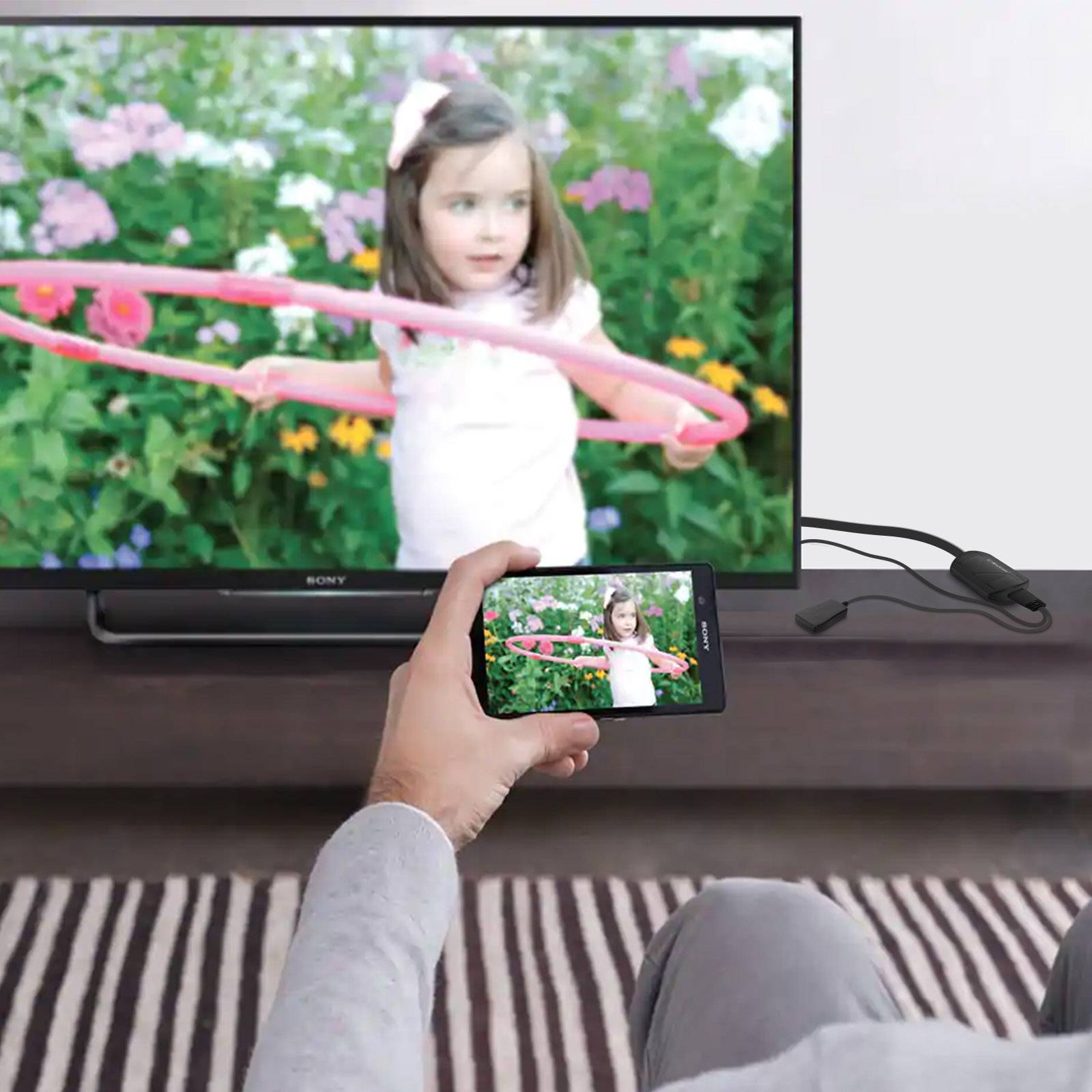 Dongle Récepteur vidéo Wifi HDMI Miracast, Airplay, DLNA, Home-3