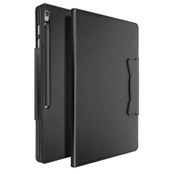 Étui pour Samsung Galaxy Tab S10 FE Plus Porte-Cartes Support Vidéo
