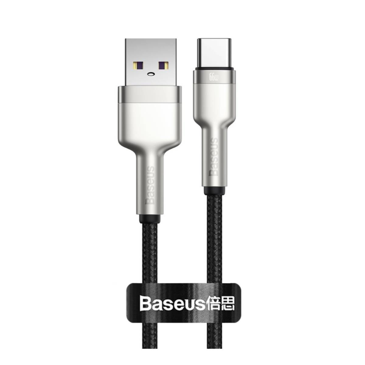 Câble de Charge et Transfert USB-USB-C 66W Cafule 25cm-0