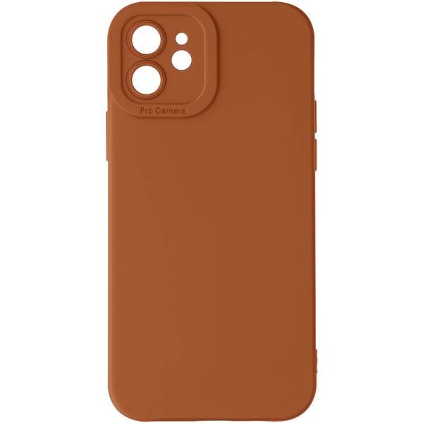 Coque pour iPhone 12 Silicone Mat Protection Caméra