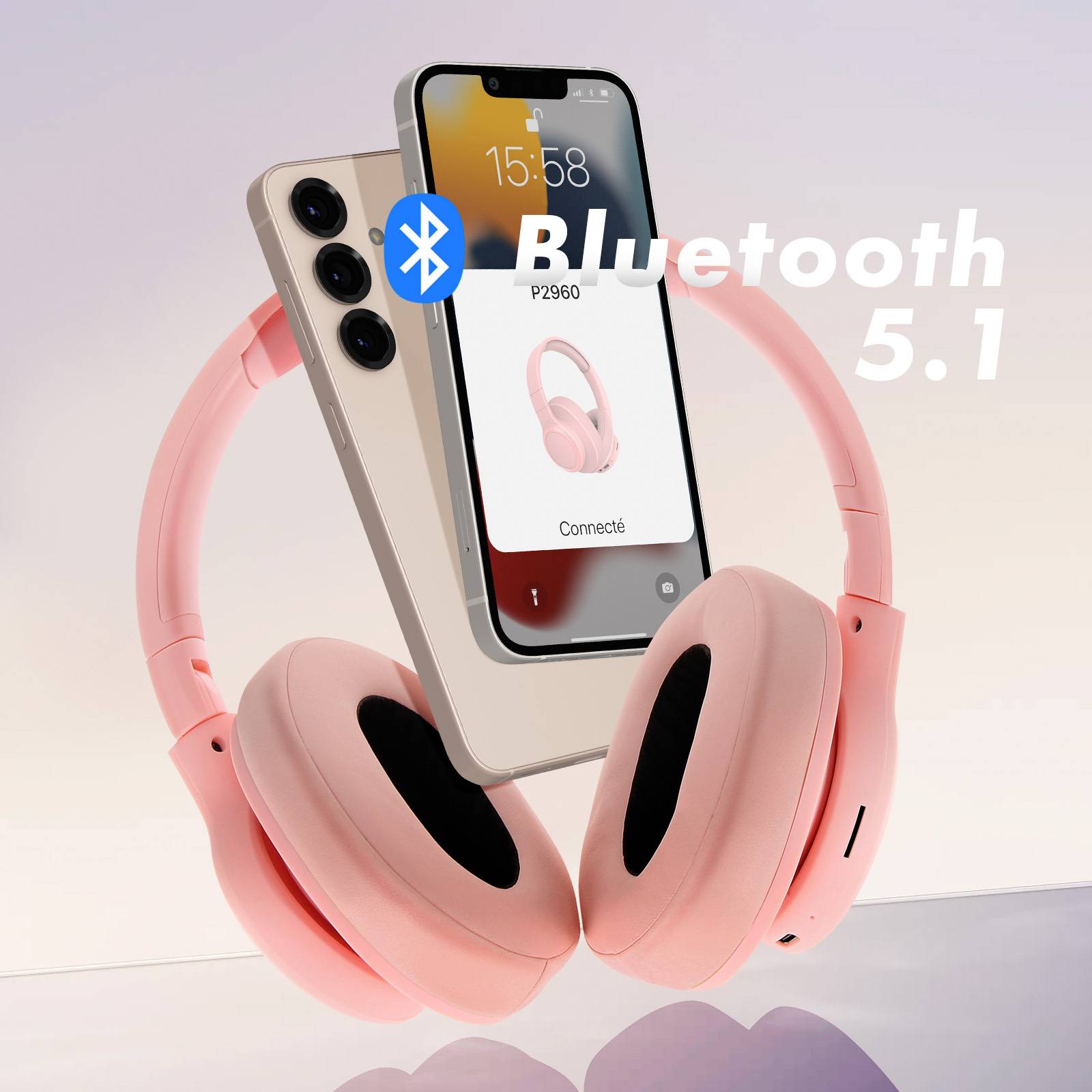 Casque Audio Bluetooth Sport Autonomie 8 Heures-2