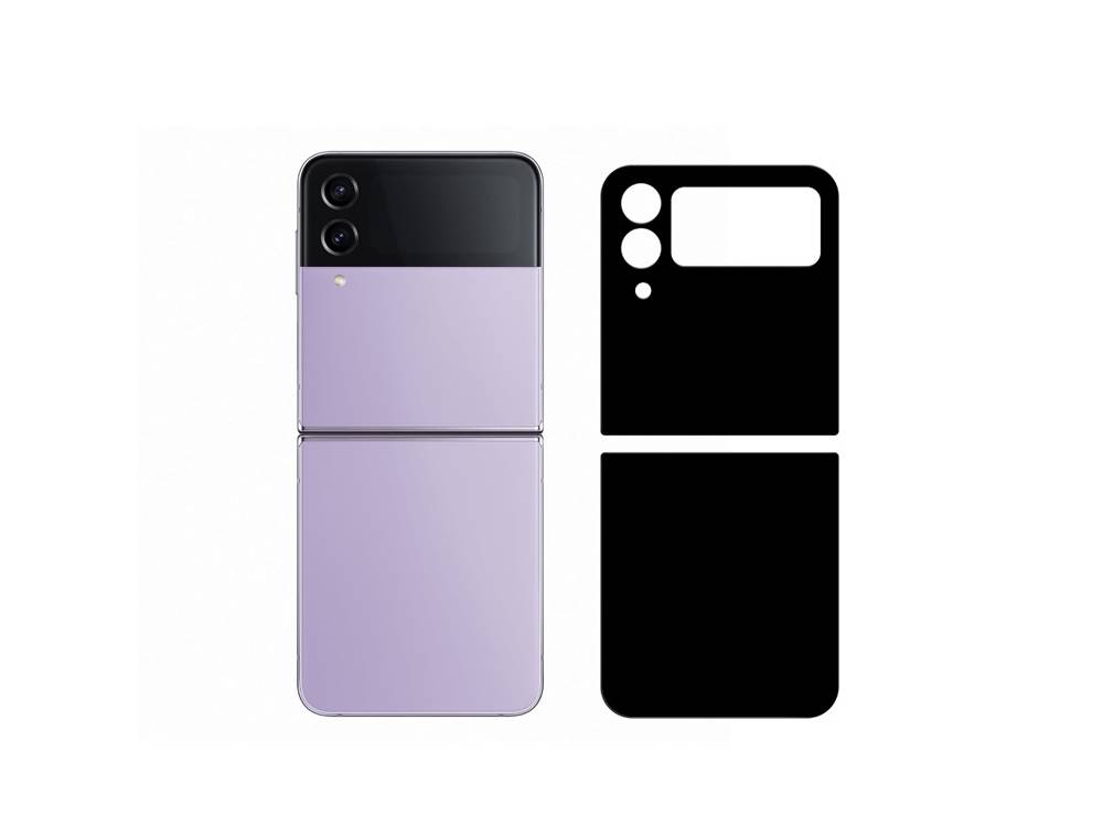 Verre Trempé pour Samsung Galaxy Flip 4 à Protection Arrière Intégrale-1